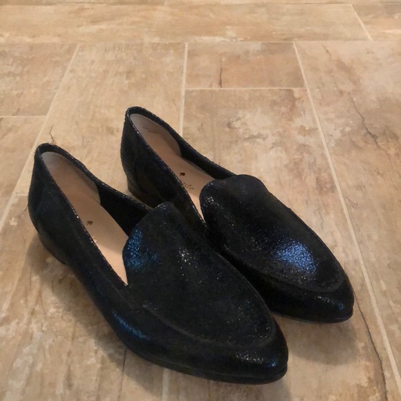 kate spade Shoes - Black Sparkly Kate Spade loafers